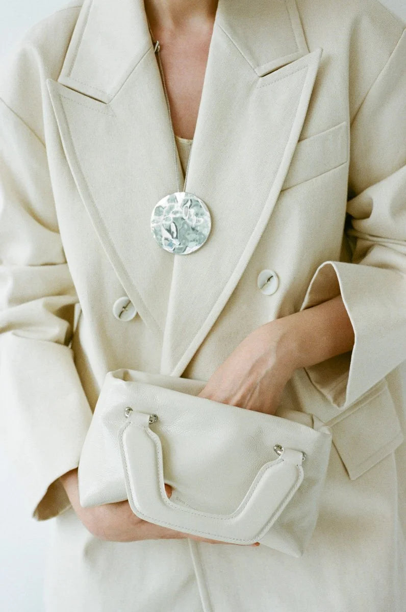 Alice Nano Naplak Cream Bag - āim / Handmade in Italy