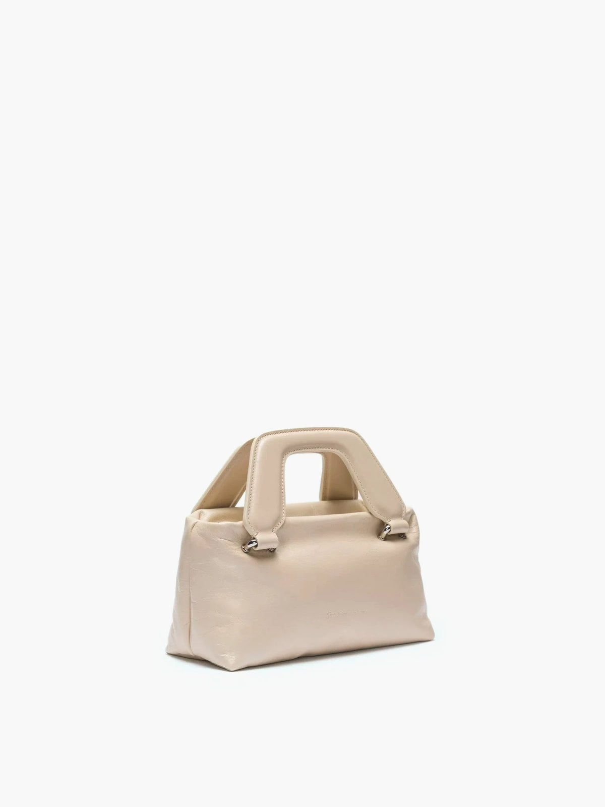 Alice Nano Crinkled Cream Bag - āim / Handmade in Italy