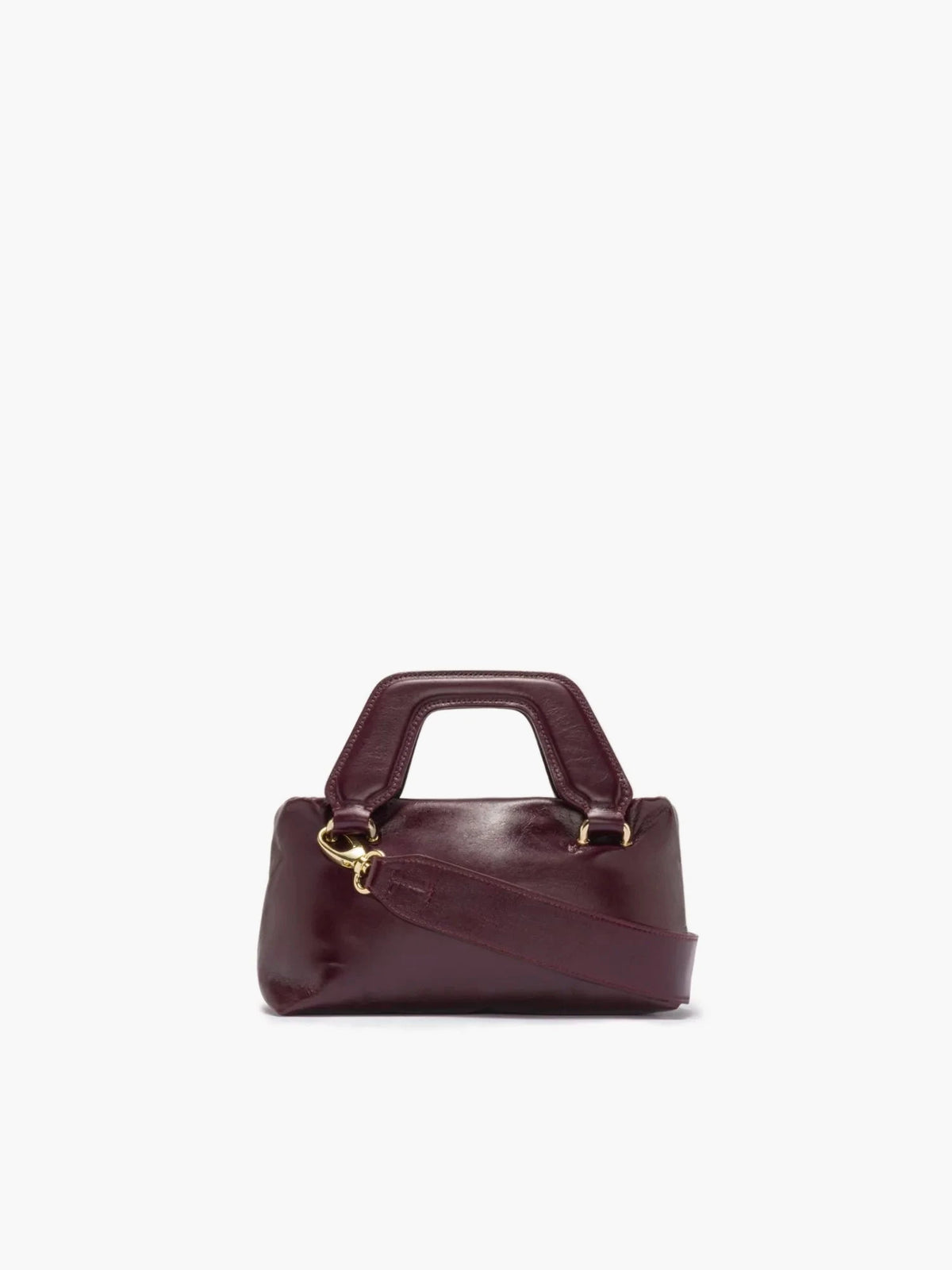 Alice Nano Crinkled Merlot Bag - āim / Handmade in Italy