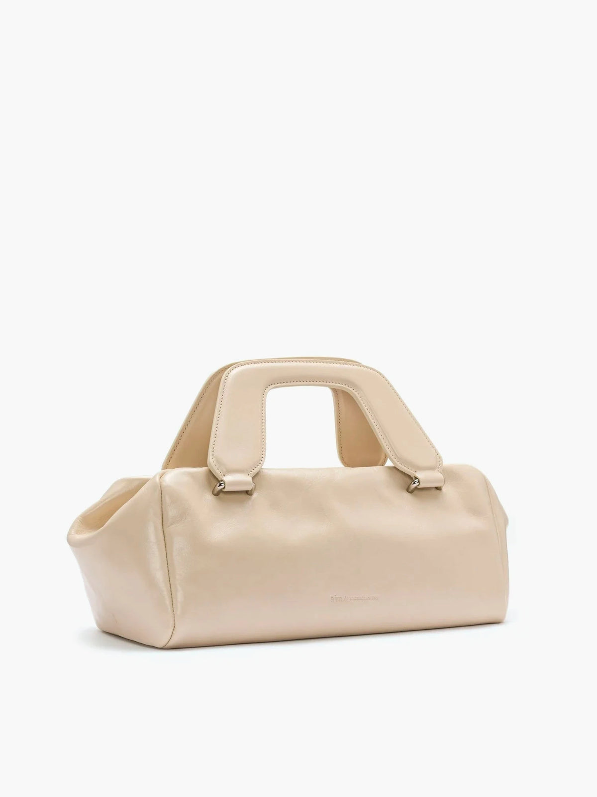 Bonnie Crinkled Cream Bag - āim / Handmade in Italy