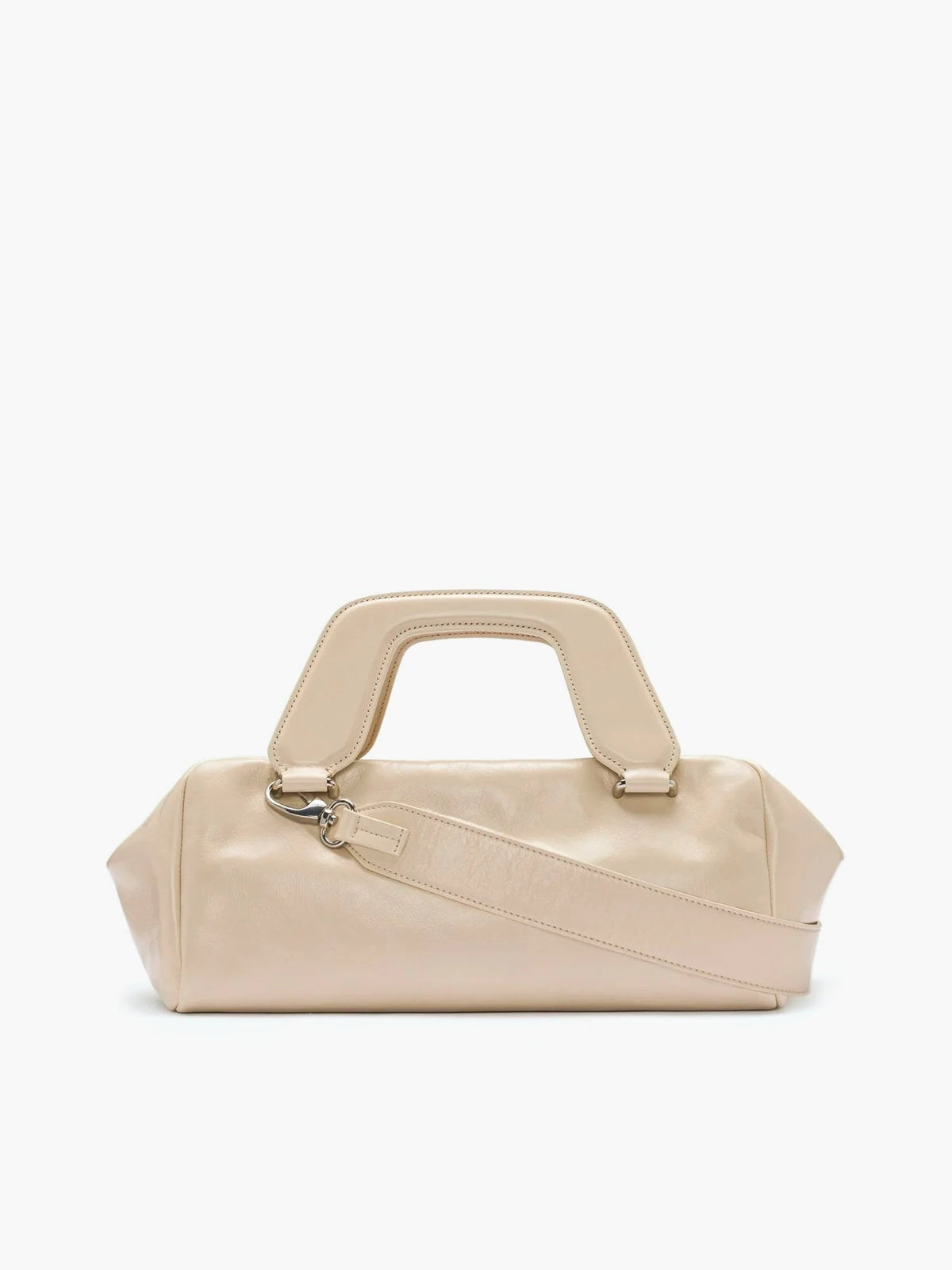 Bonnie Crinkled Cream Bag - āim / Handmade in Italy