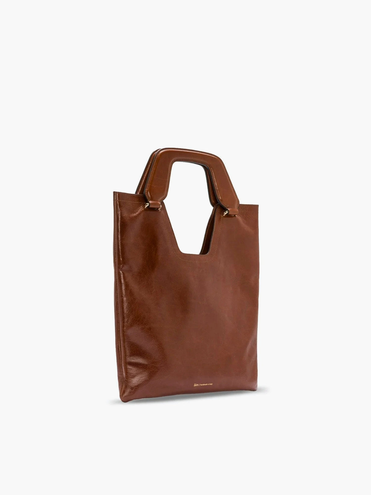Mia Crinkled Brandy Bag - āim / Handmade in Italy