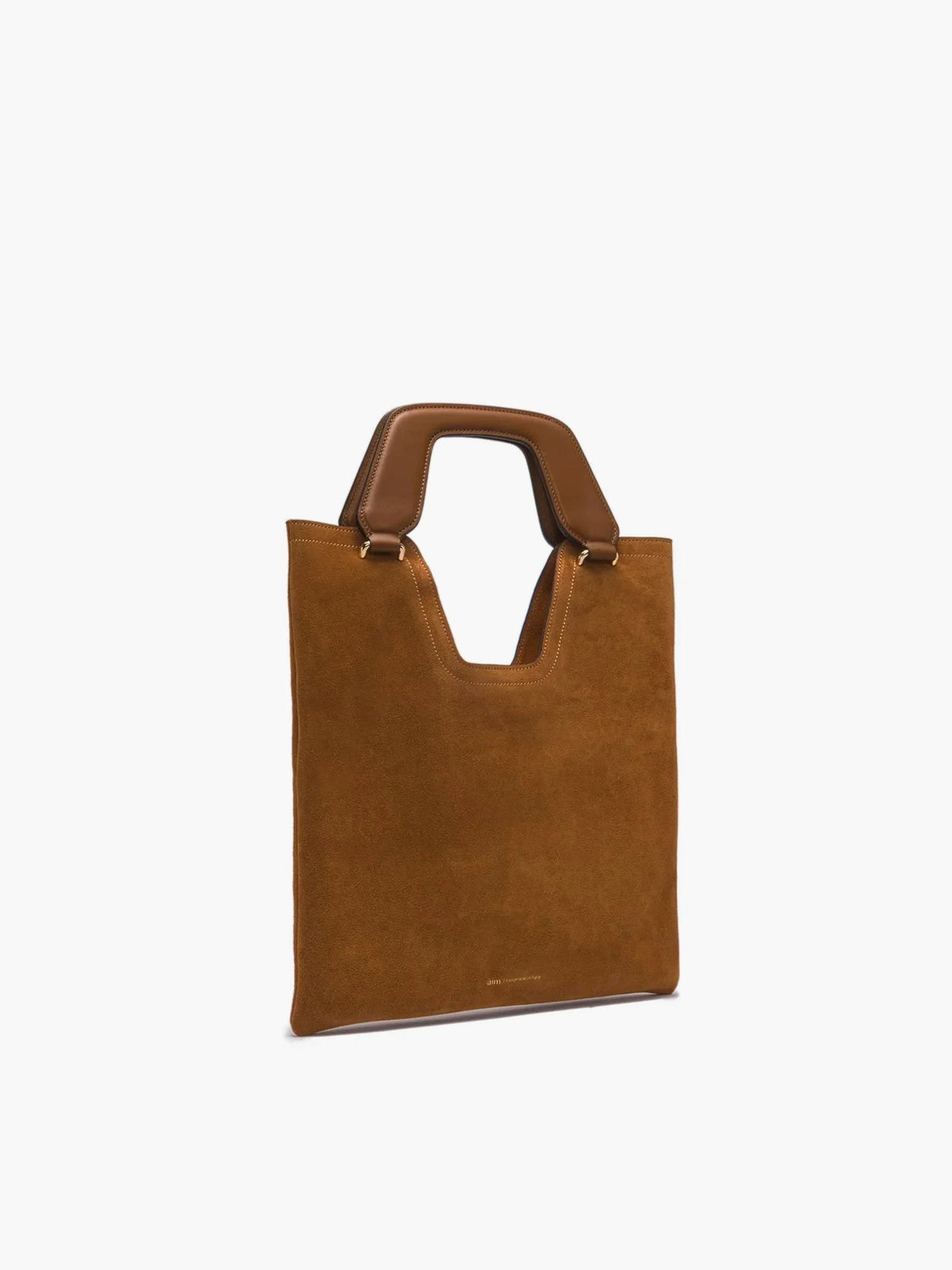 Mia Suede Caramel Bag - āim / Handmade in Italy