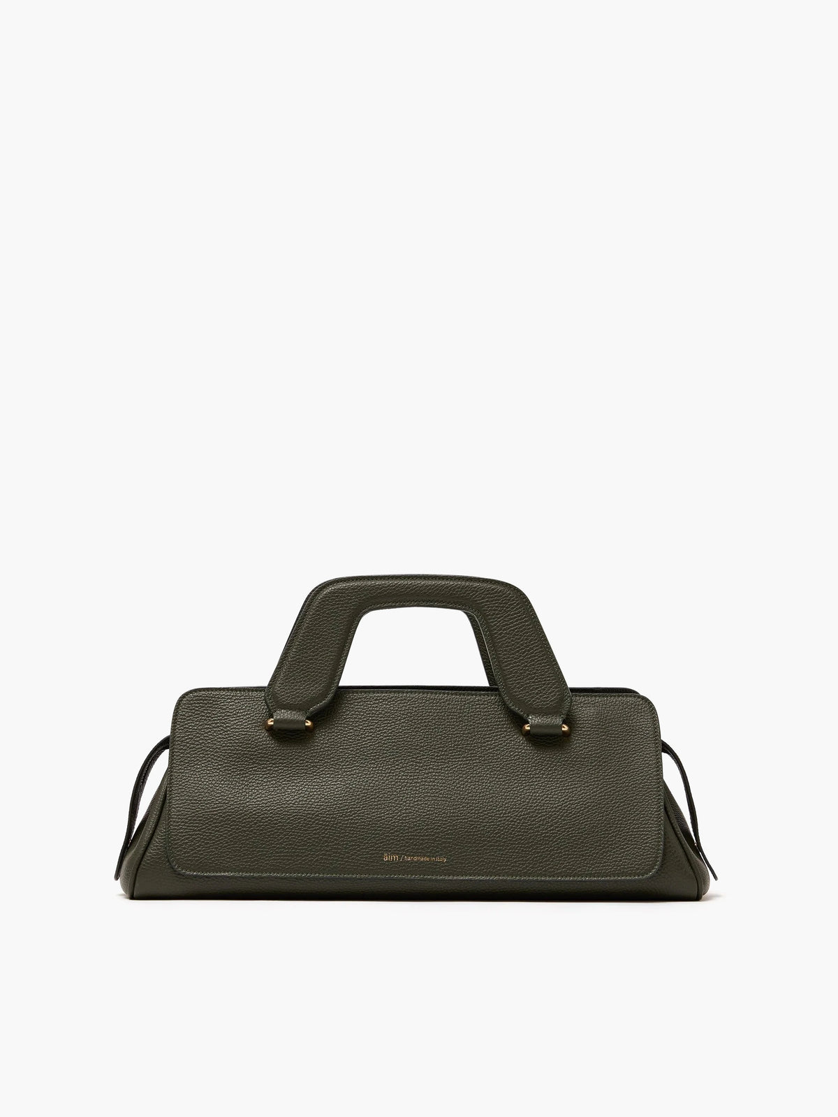 Olivia Grain Khaki Bag - āim / Handmade in Italy