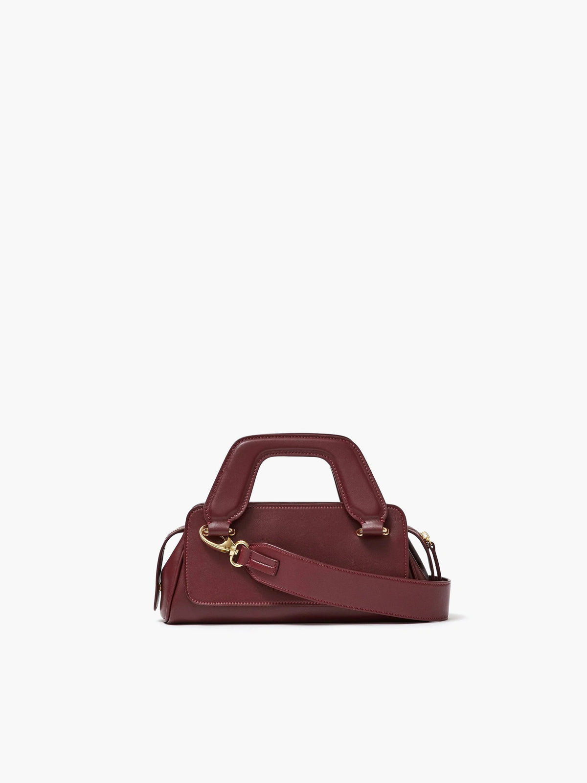 Olivia Micro Burgundy Bag - āim / Handmade in Italy