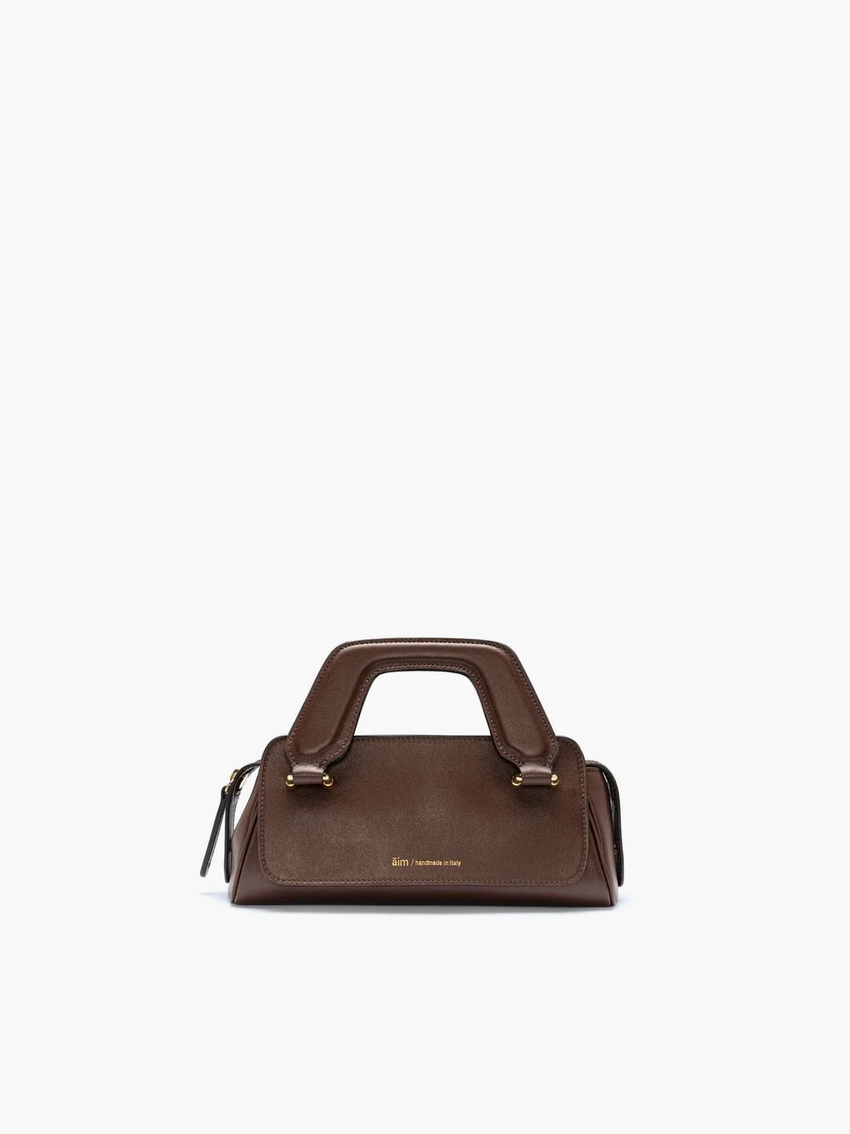 Olivia Micro Chocolate Bag - āim / Handmade in Italy