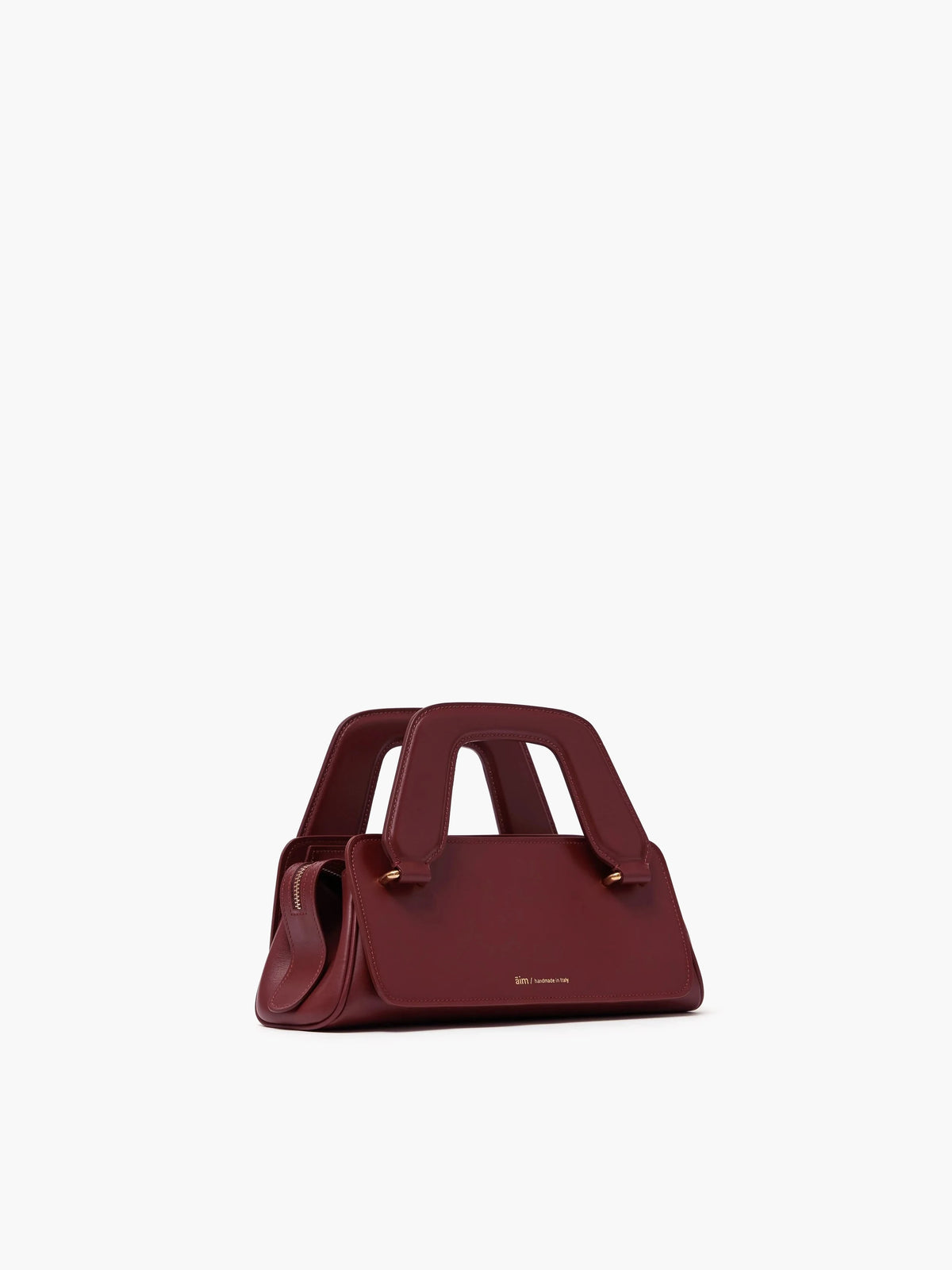 Olivia Mini Burgundy Bag - āim / Handmade in Italy