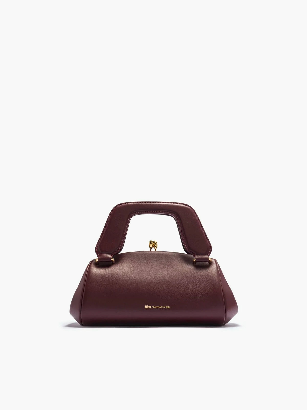 Polly Burgundy Bag - āim / Handmade in Italy