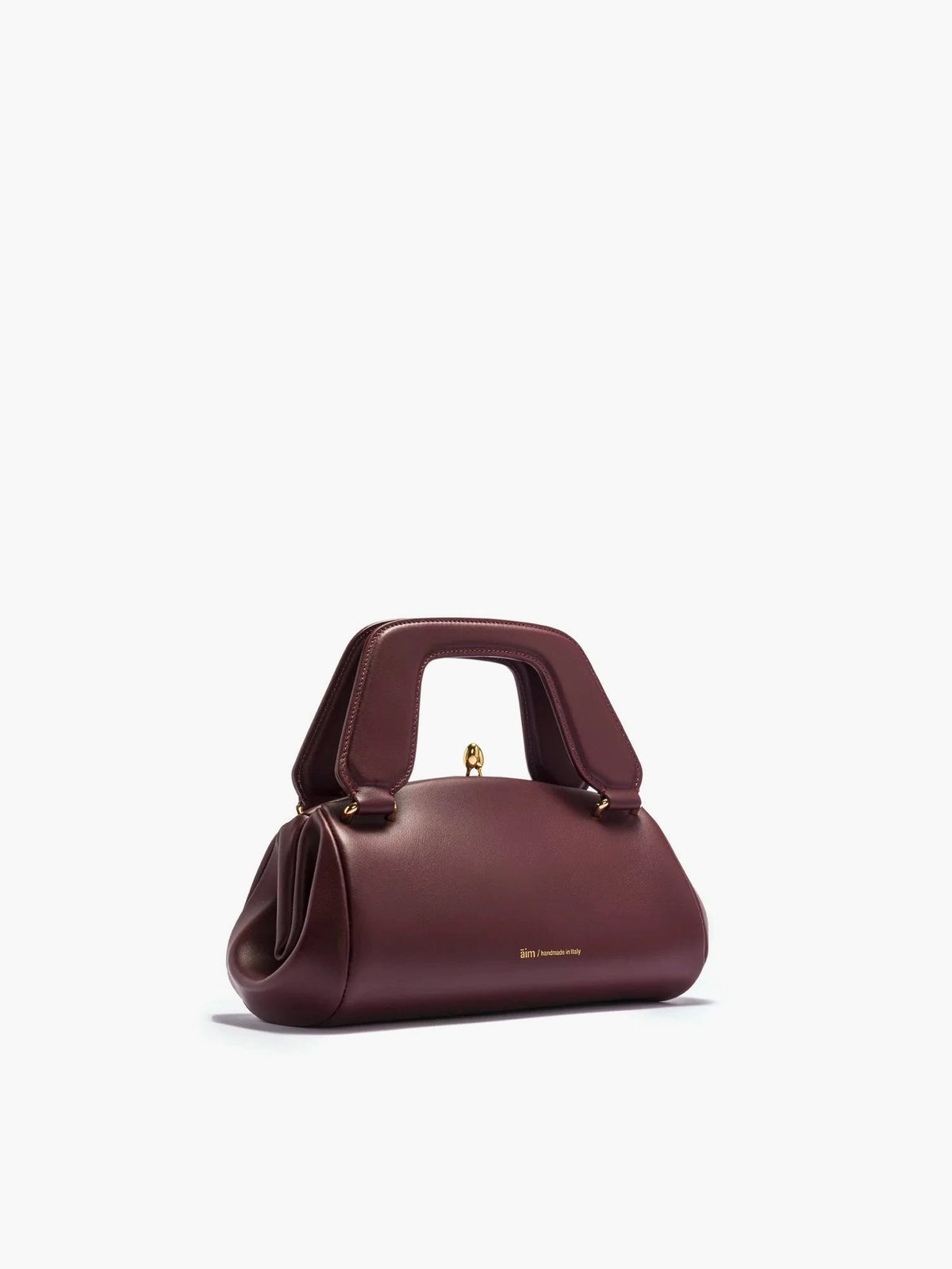 Polly Burgundy Bag - āim / Handmade in Italy