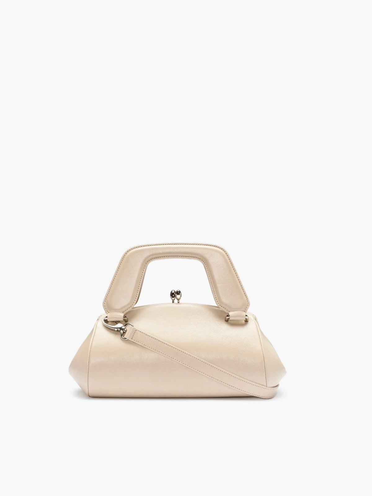 Polly Crinkled Cream Bag - āim / Handmade in Italy