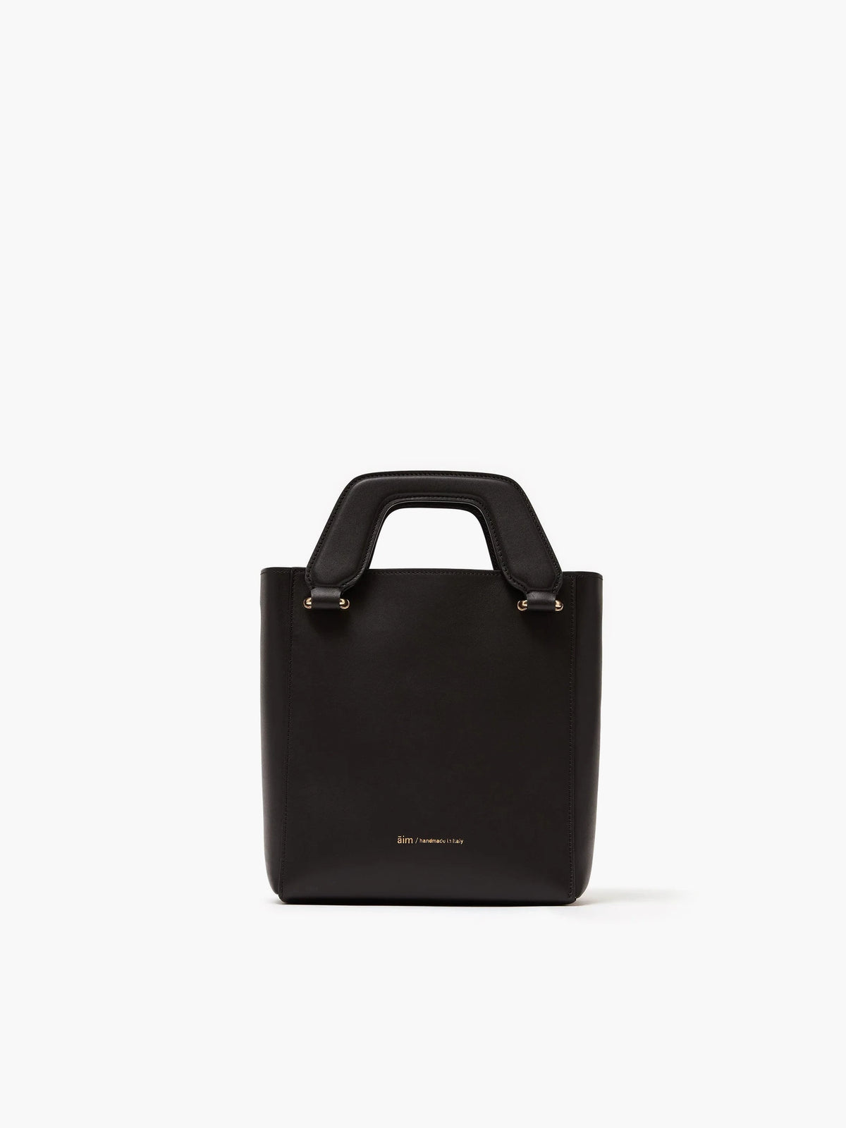 Sofia Mini Black Bag - āim / Handmade in Italy