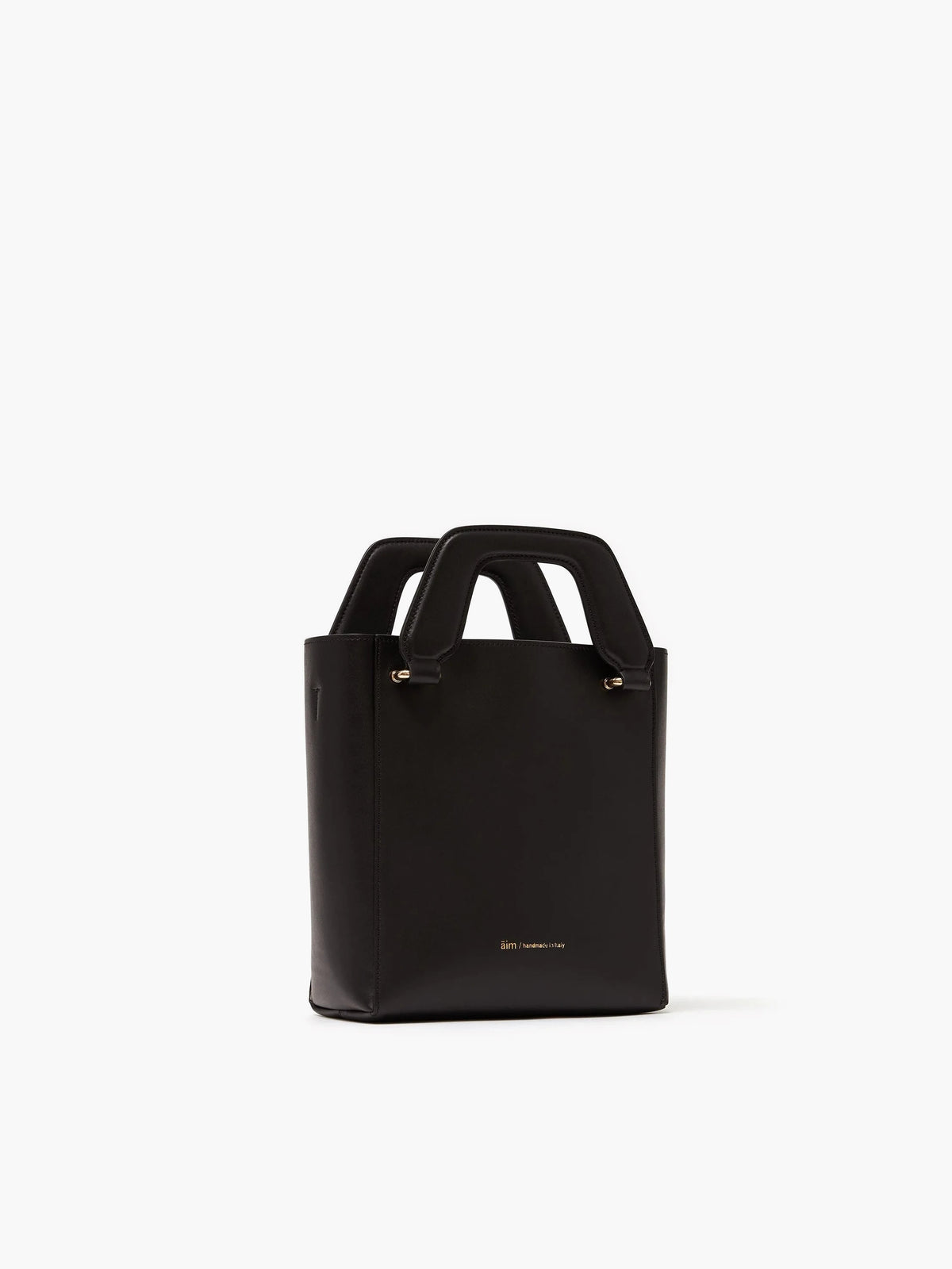 Sofia Mini Black Bag - āim / Handmade in Italy