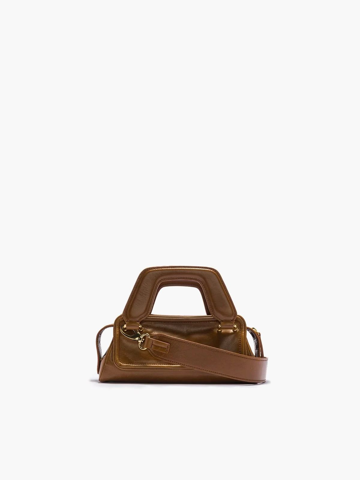 Soft Olivia Micro Crinkled Honey Bag - āim / Handmade in Italy