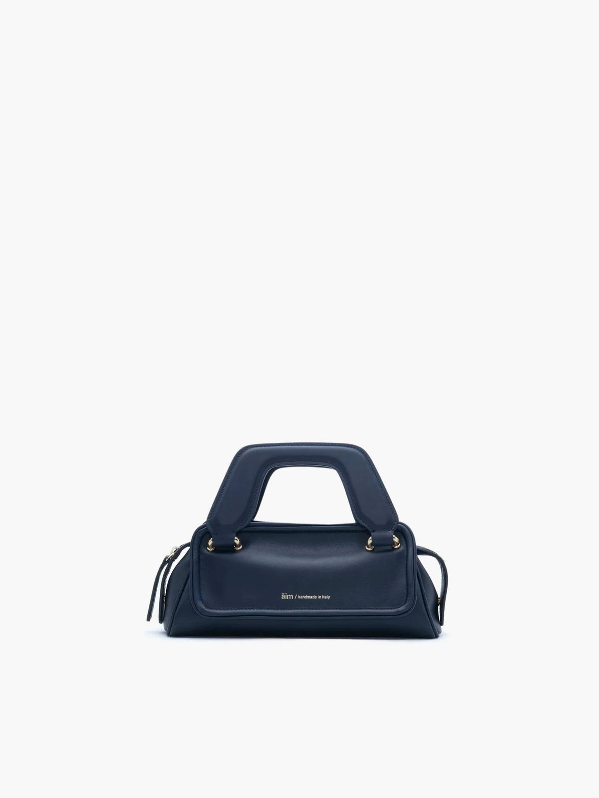 Soft Olivia Micro Navy Bag - āim / Handmade in Italy