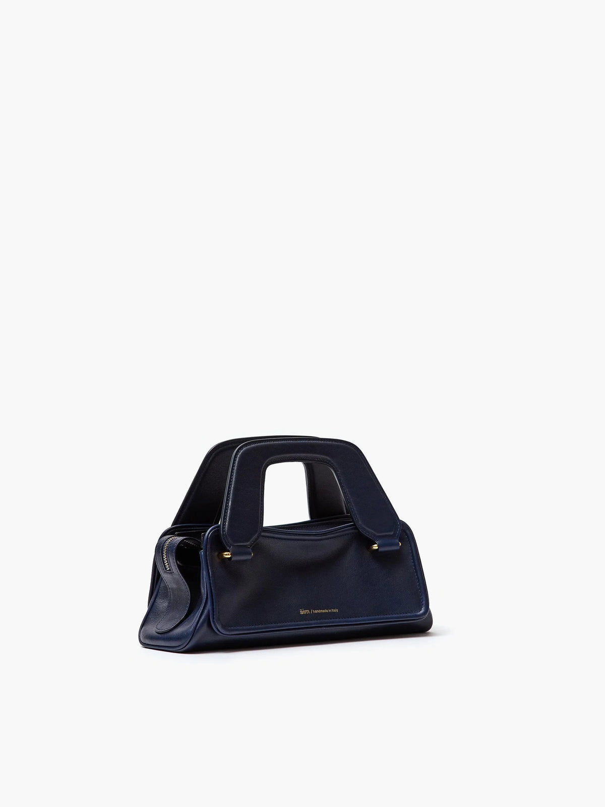 Soft Olivia Mini Navy Bag - āim / Handmade in Italy