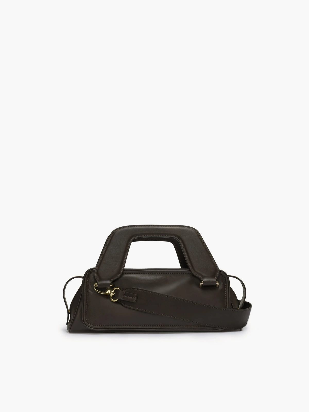Soft Olivia Mini Espresso Bag - āim / Handmade in Italy