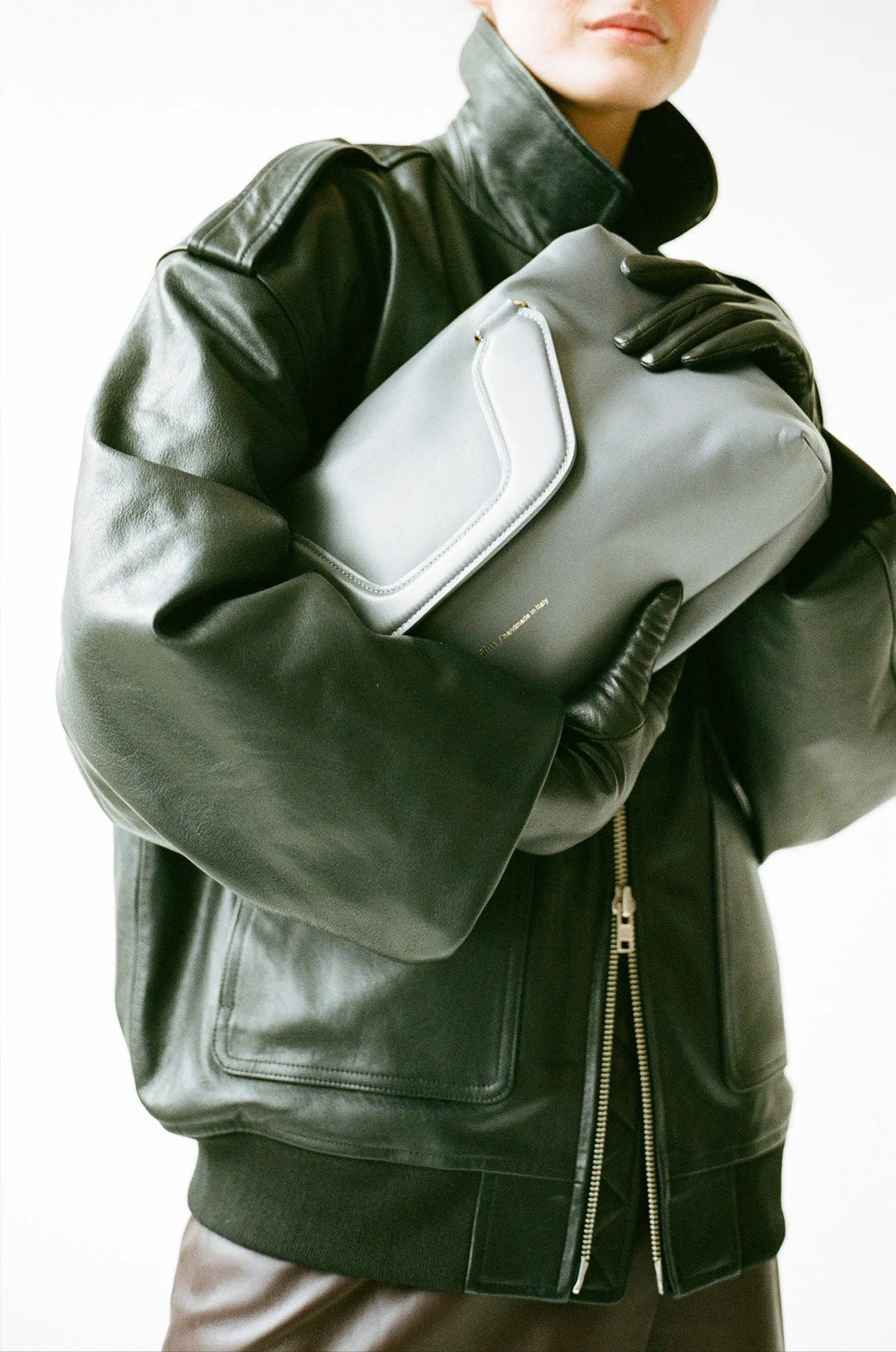 Alice Large Stone Bag - āim / Handmade in Italy