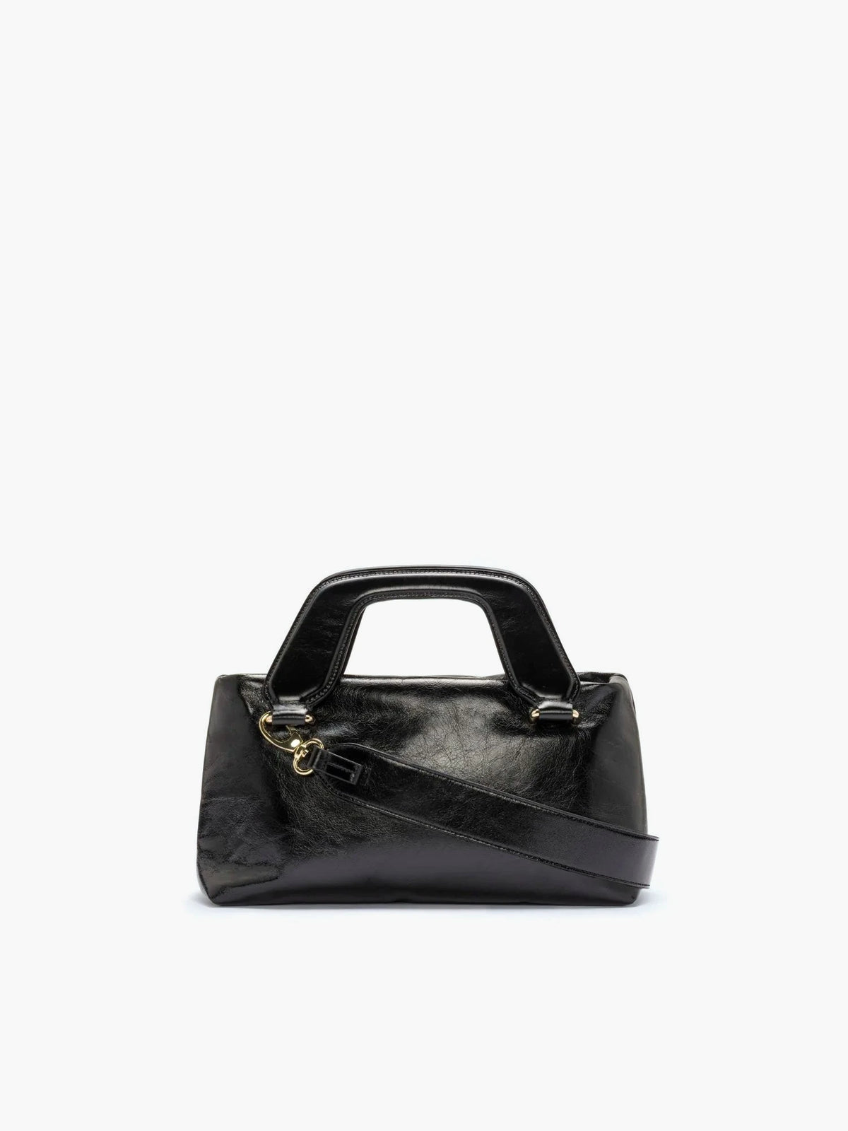 Alice Crinkled Black Bag - āim / Handmade in Italy