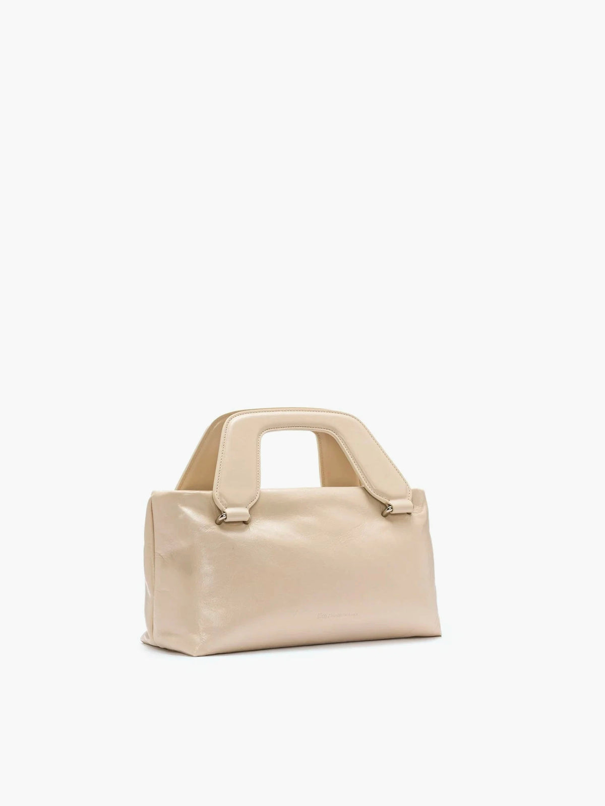 Alice Crinkled Cream Bag - āim / Handmade in Italy
