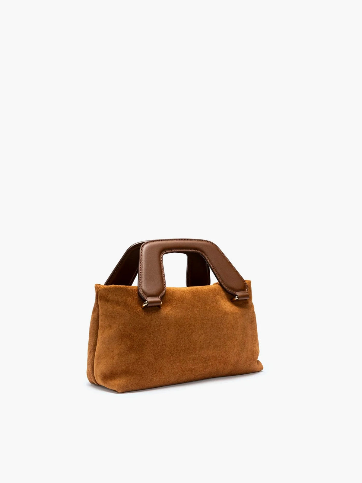 Alice Suede Caramel Bag - āim / Handmade in Italy