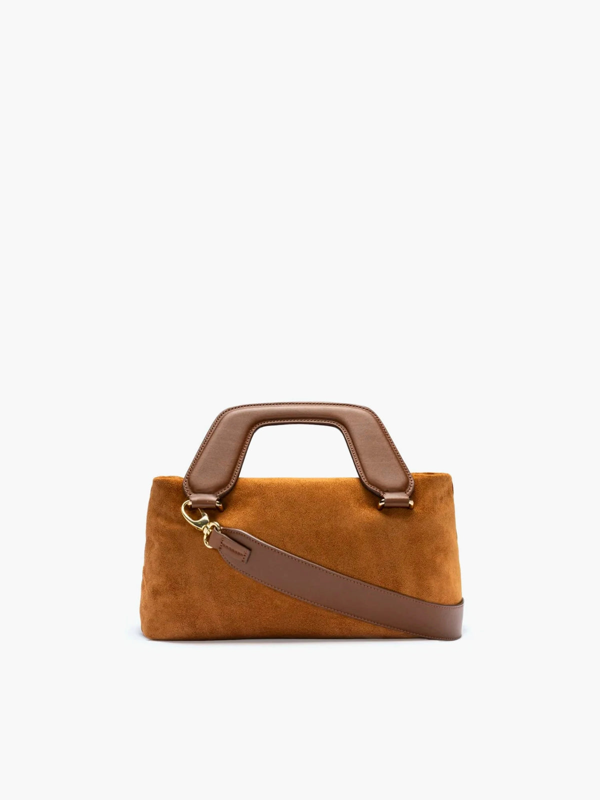 Alice Suede Caramel Bag - āim / Handmade in Italy
