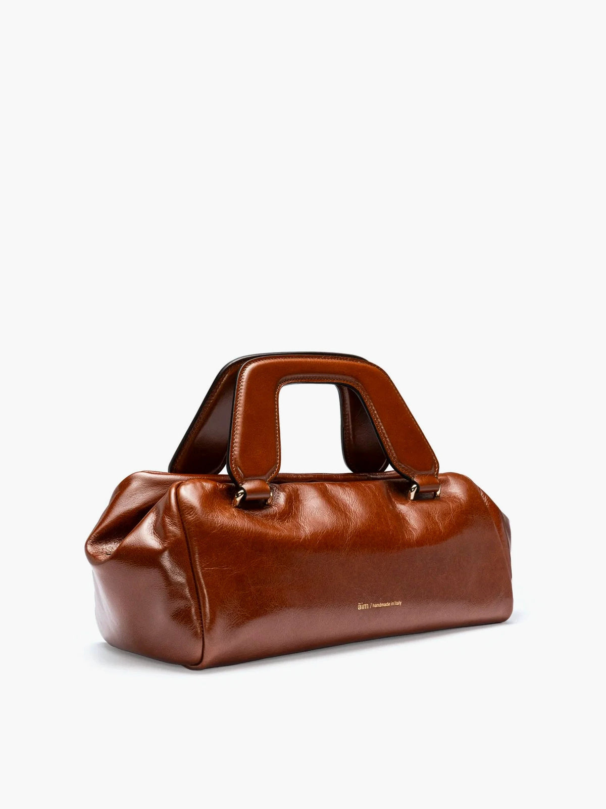 Bonnie Crinkled Brandy Bag - āim / Handmade in Italy
