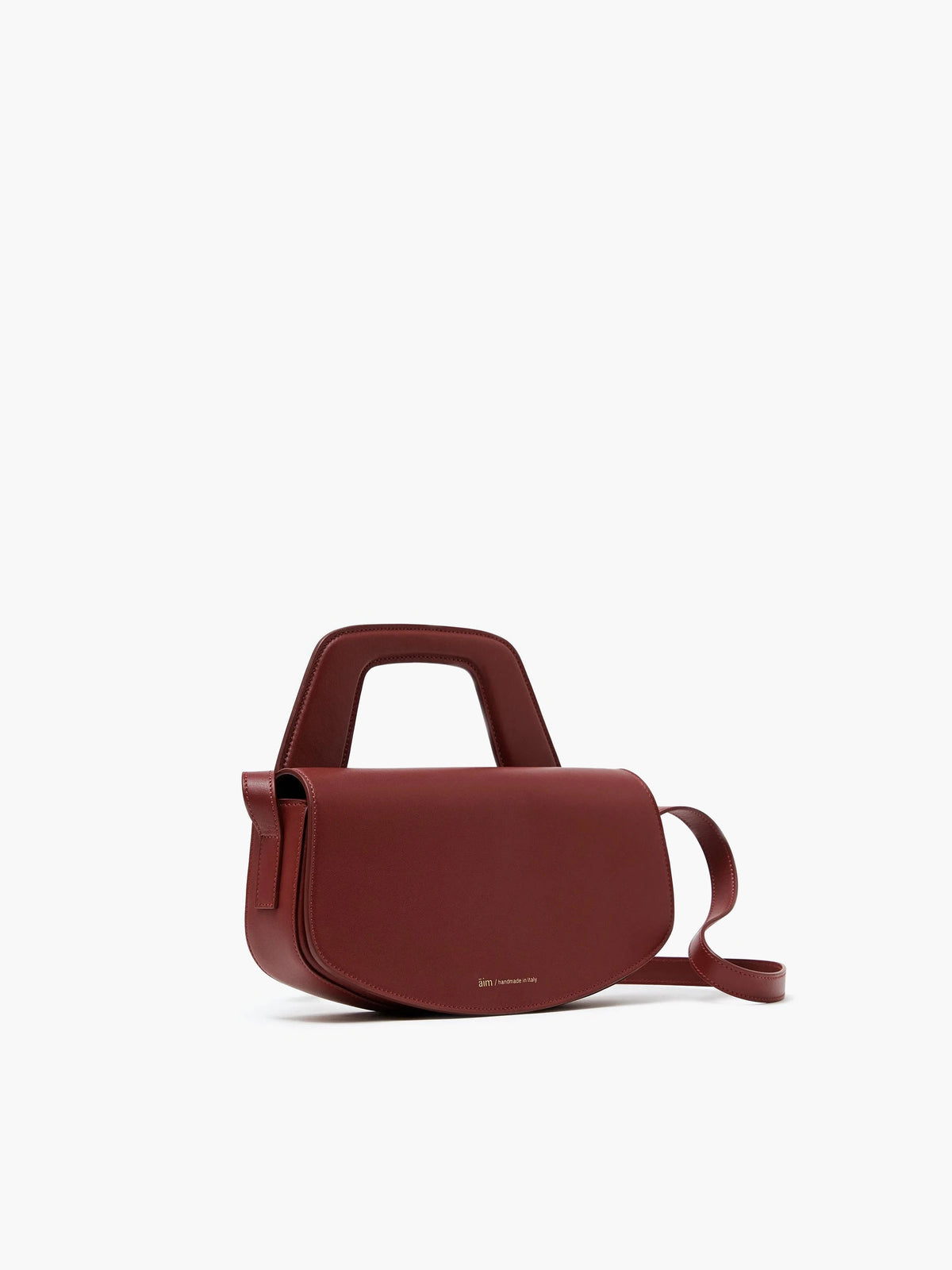 Emma Burgundy Bag - āim / Handmade in Italy