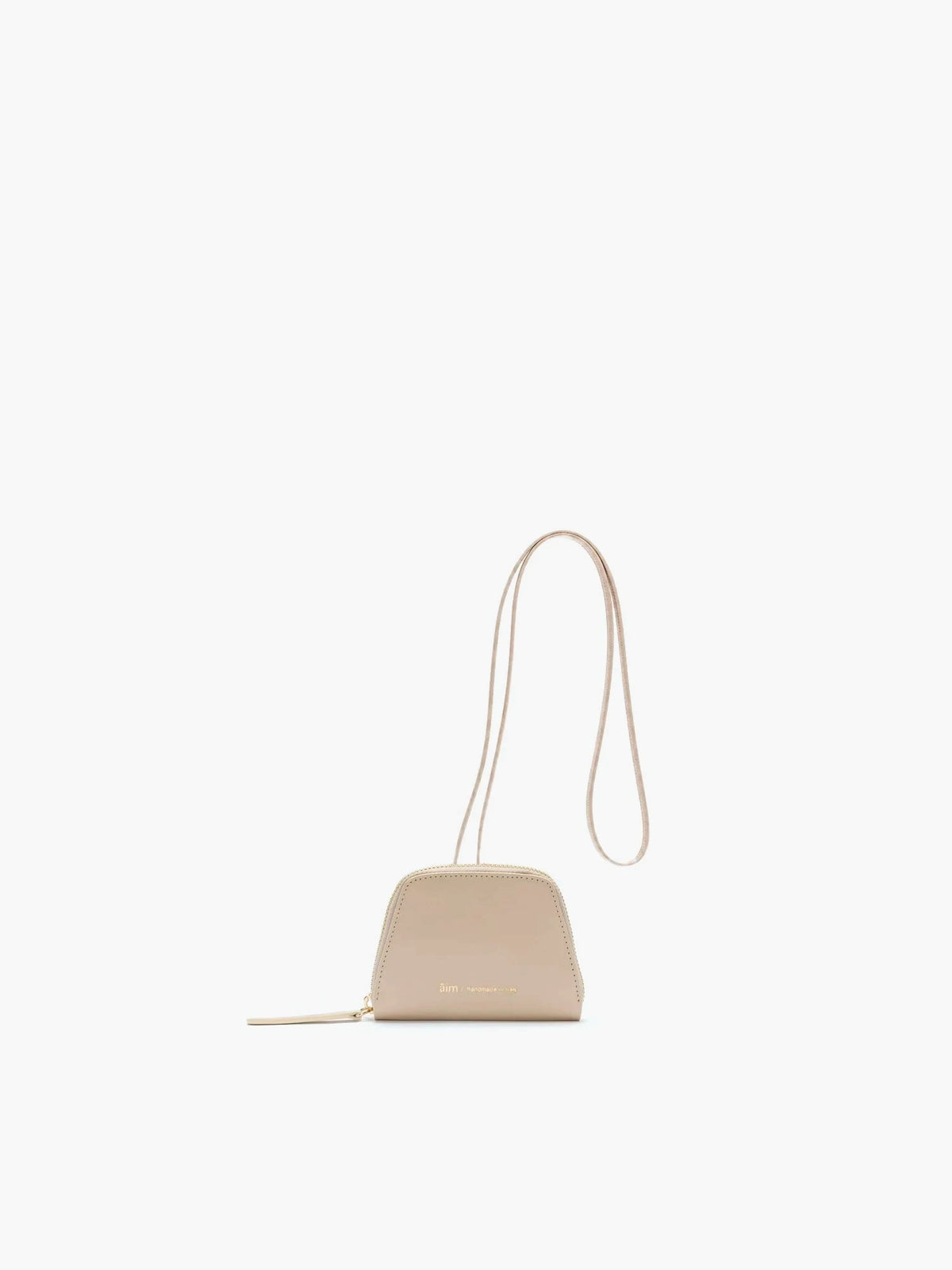 Leo Crinkled Cream Bag - āim / Handmade in Italy