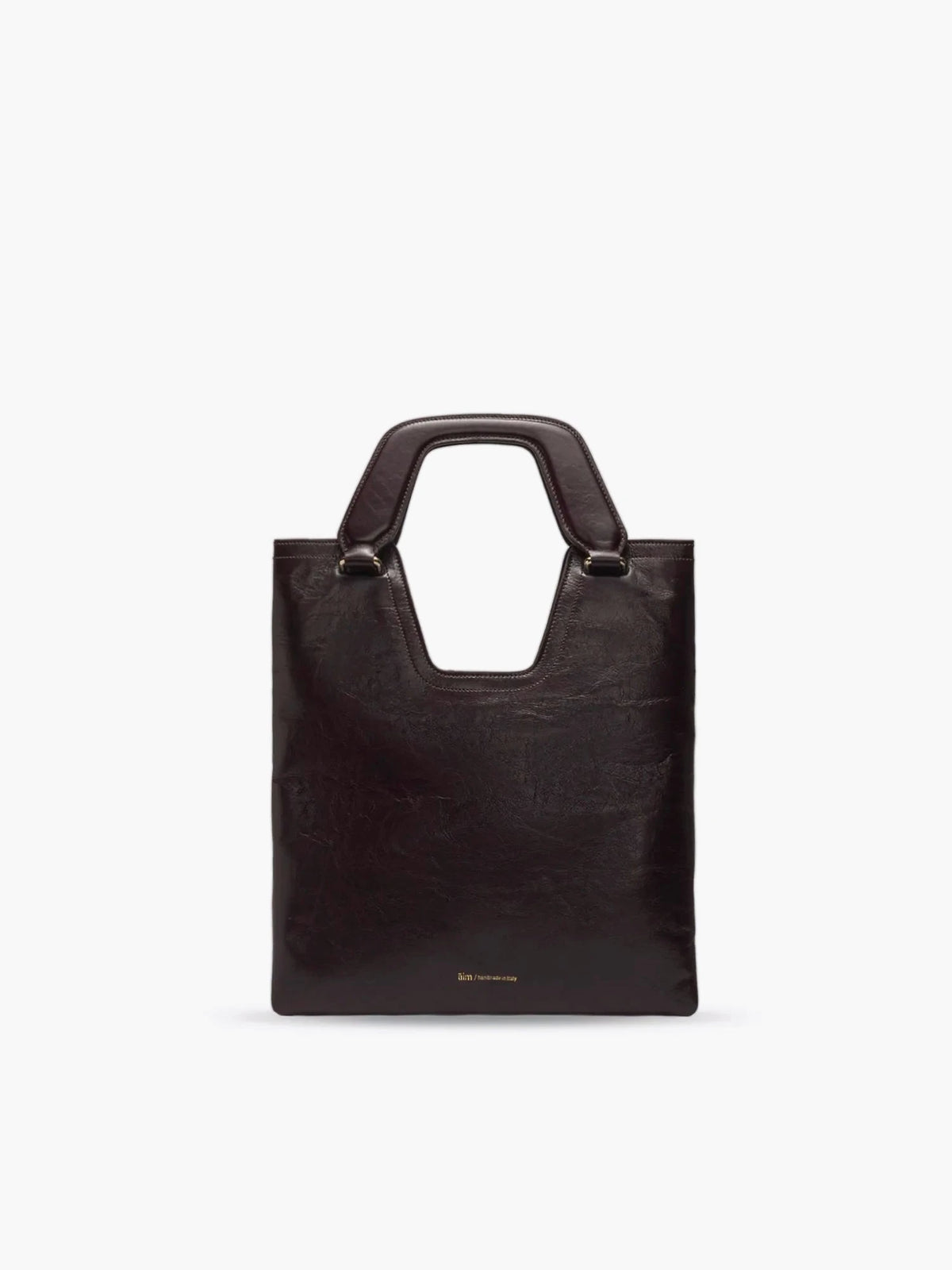 Mia Crinkled Black Bag - āim / Handmade in Italy