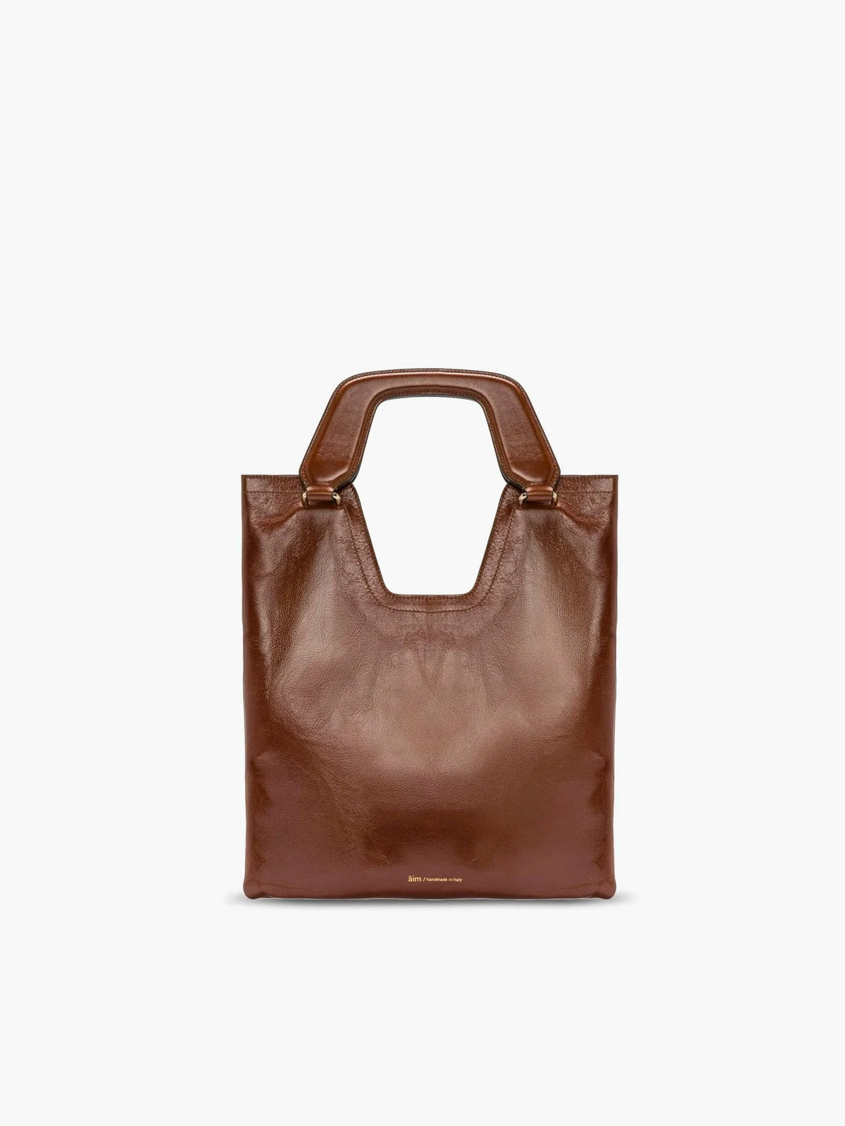 Mia Crinkled Brandy Bag - āim / Handmade in Italy