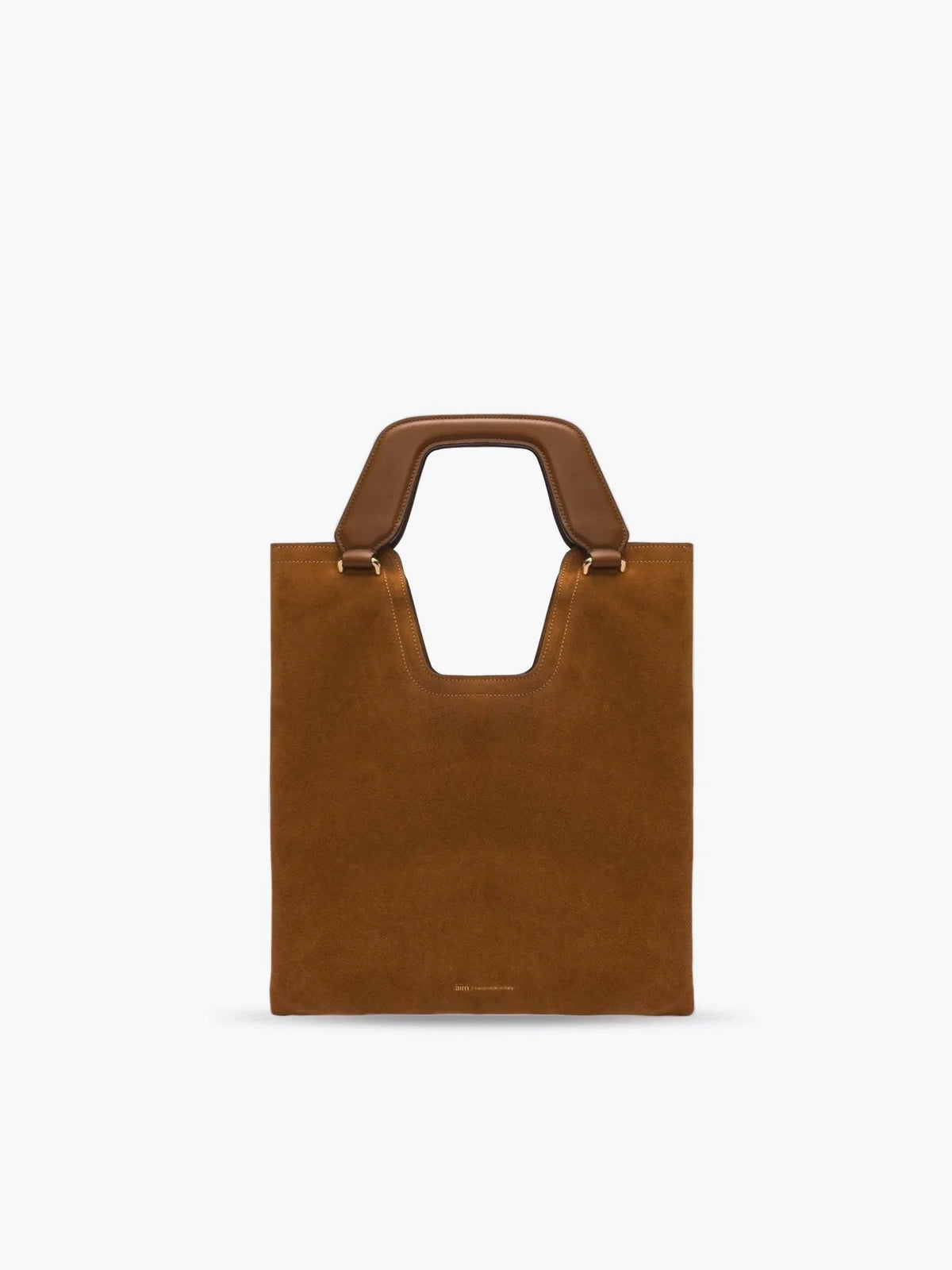 Mia Suede Caramel Bag - āim / Handmade in Italy