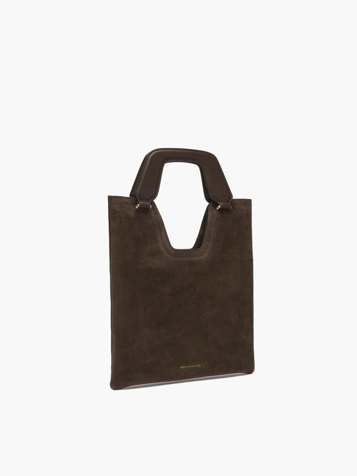 Mia Suede Espresso Bag - āim / Handmade in Italy