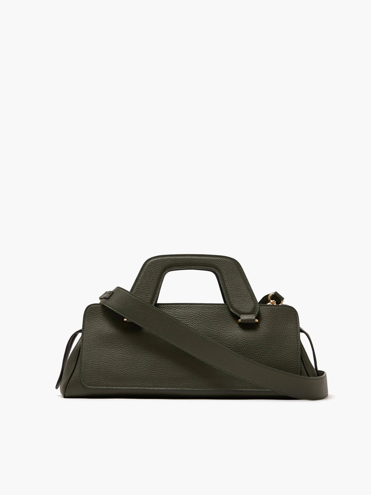 Olivia Grain Khaki Bag - āim / Handmade in Italy