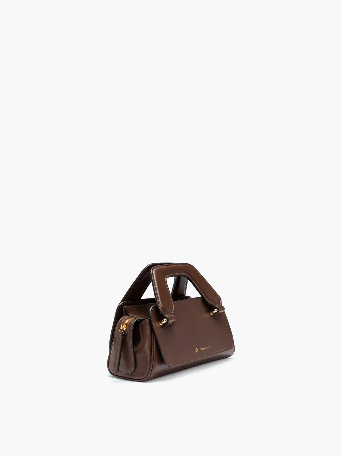 Olivia Micro Chocolate Bag - āim / Handmade in Italy