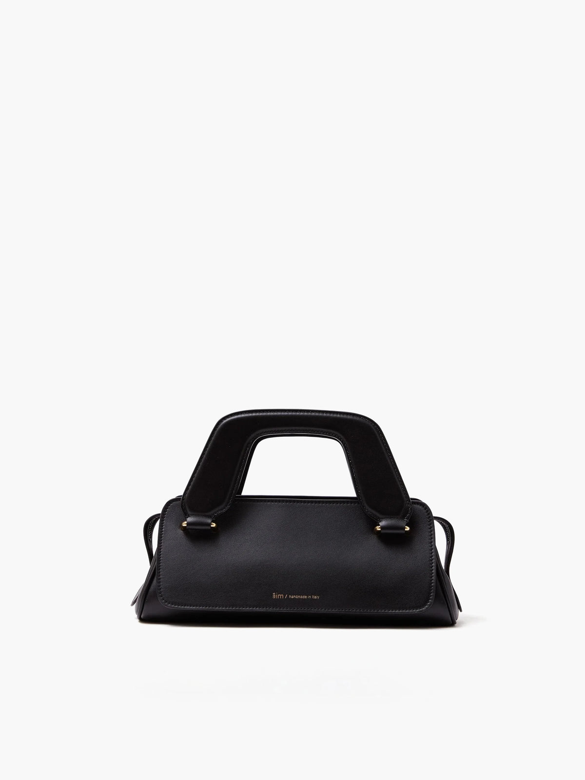 Olivia Mini Black Bag - āim / Handmade in Italy