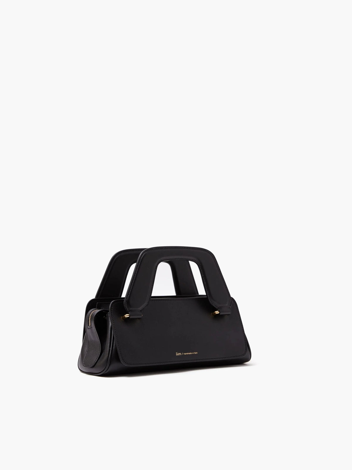 Olivia Mini Black Bag - āim / Handmade in Italy