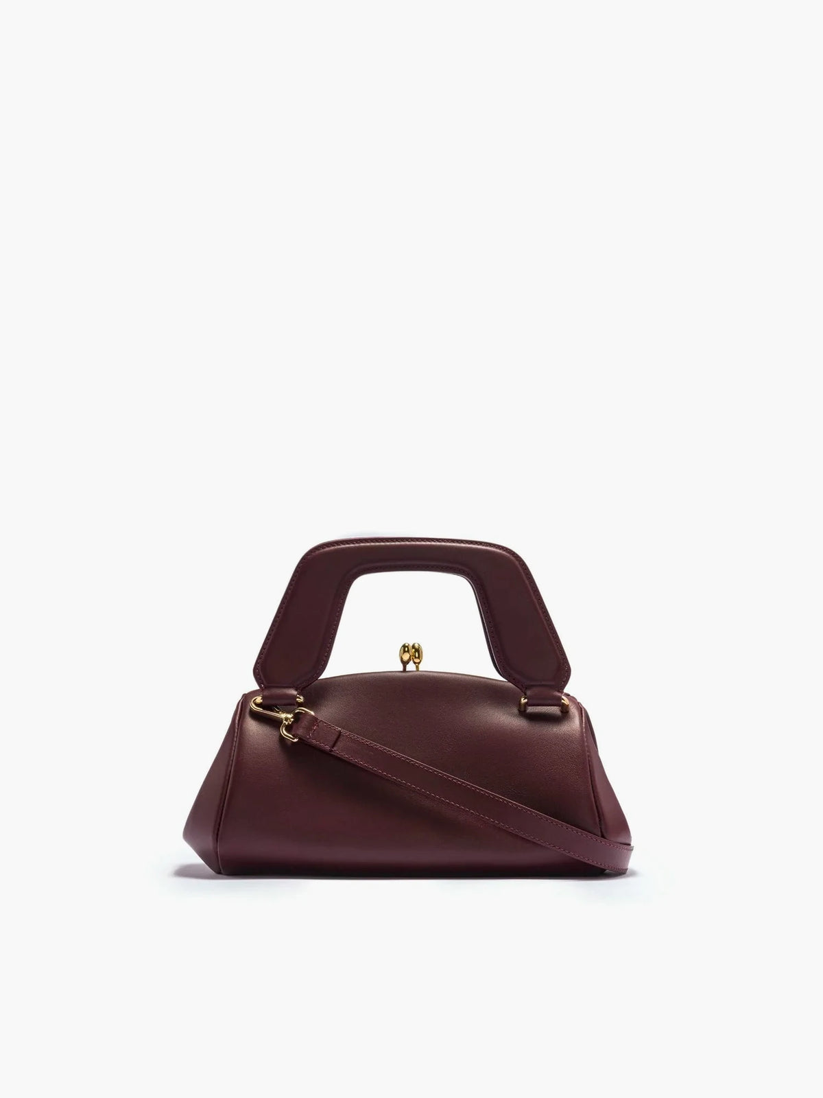 Polly Burgundy Bag - āim / Handmade in Italy