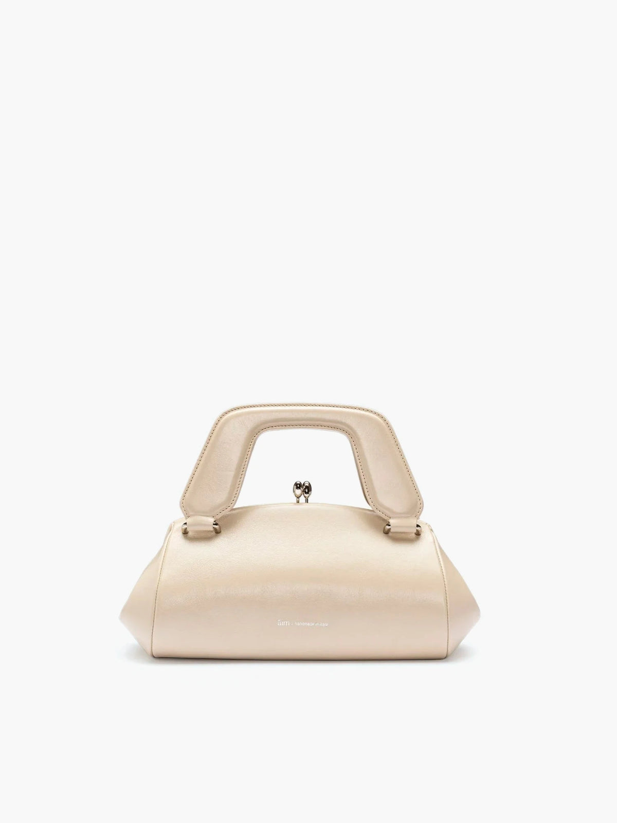 Polly Crinkled Cream Bag - āim / Handmade in Italy
