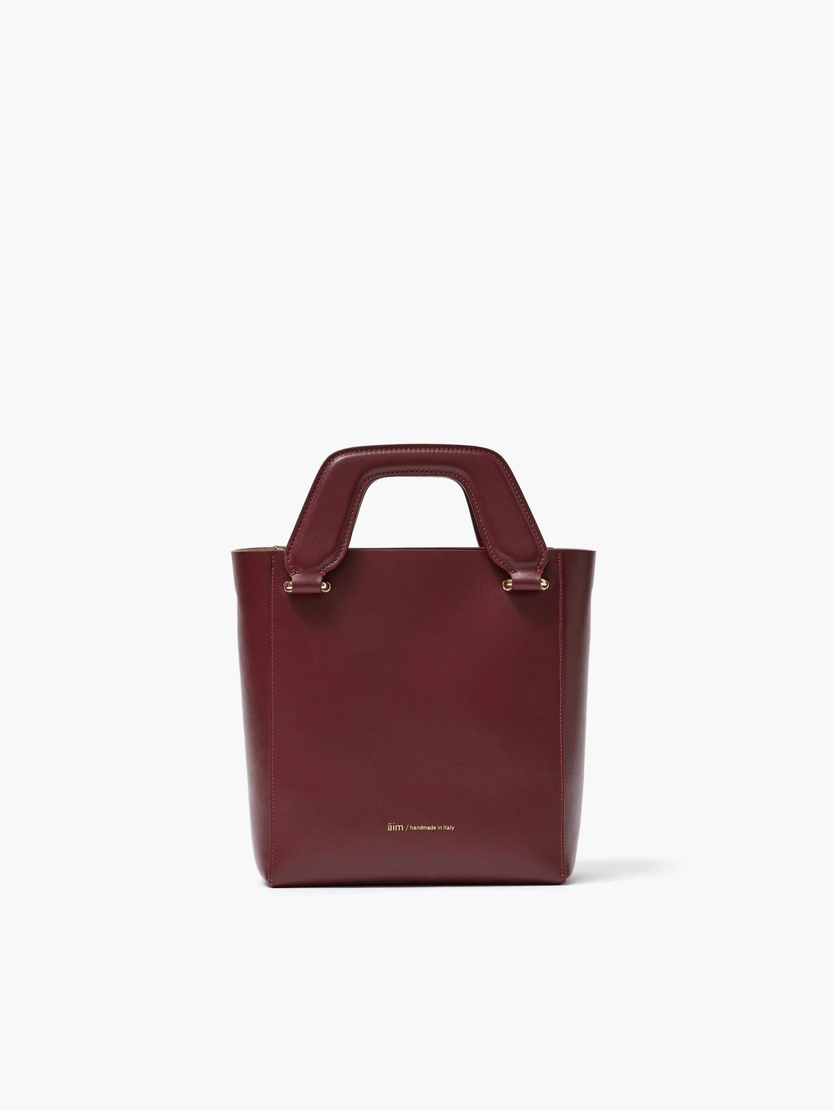 Sofia Mini Burgundy Bag - āim / Handmade in Italy