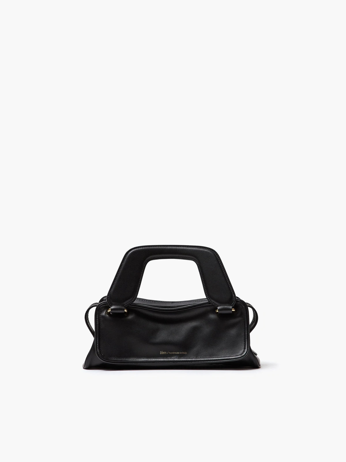 Soft Olivia Mini Black Bag - āim / Handmade in Italy