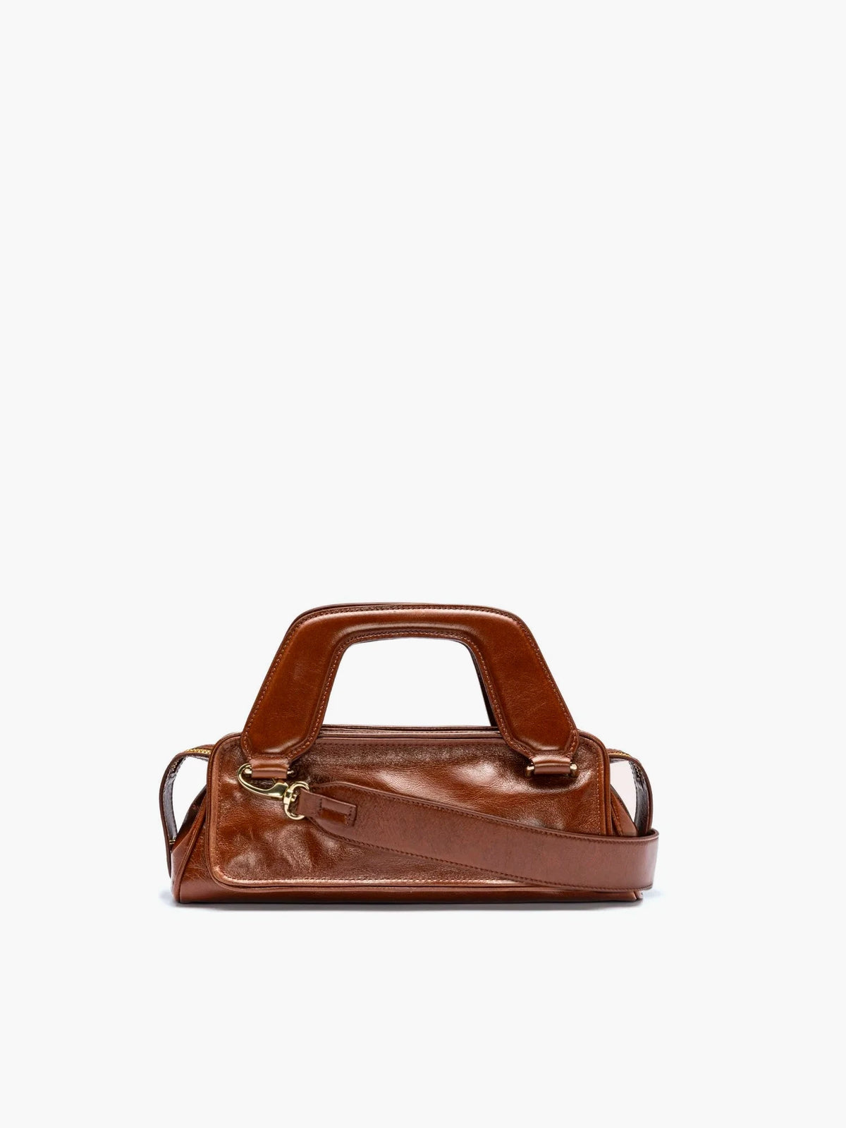 Soft Olivia Mini Crinkled Brandy Bag - āim / Handmade in Italy