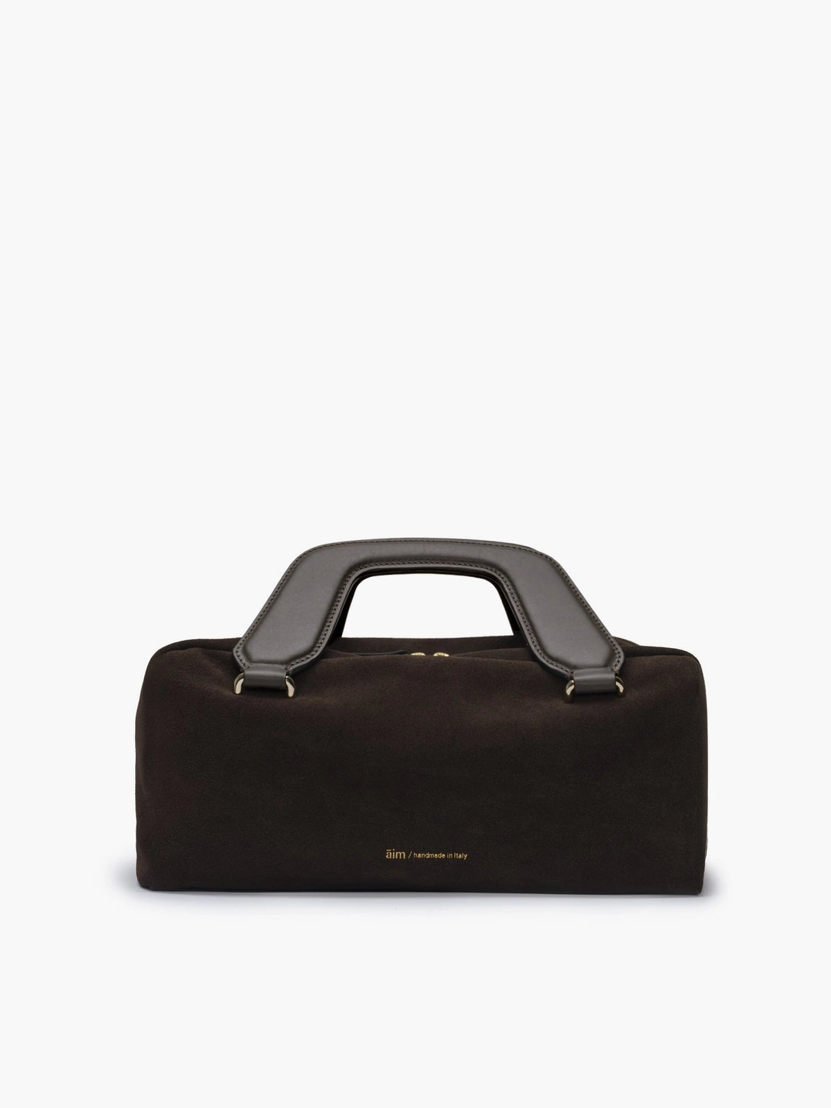 Bonnie Suede Espresso Bag - āim / Handmade in Italy