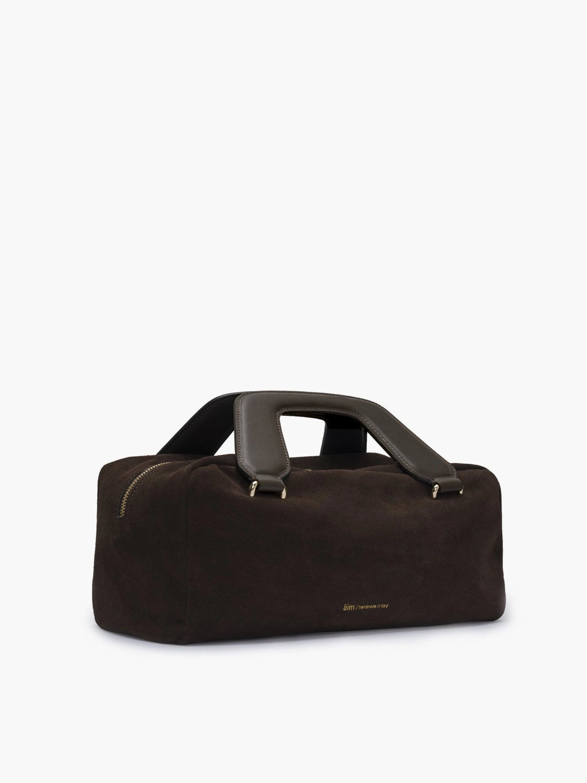 Bonnie Suede Espresso Bag - āim / Handmade in Italy