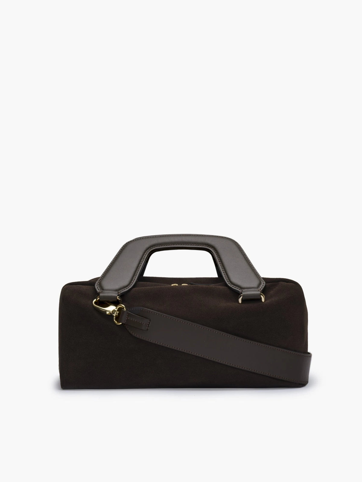 Bonnie Suede Espresso Bag - āim / Handmade in Italy