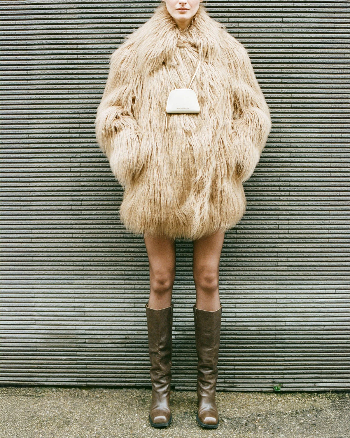 Leo Cream Bag - āim / Handmade in Italy