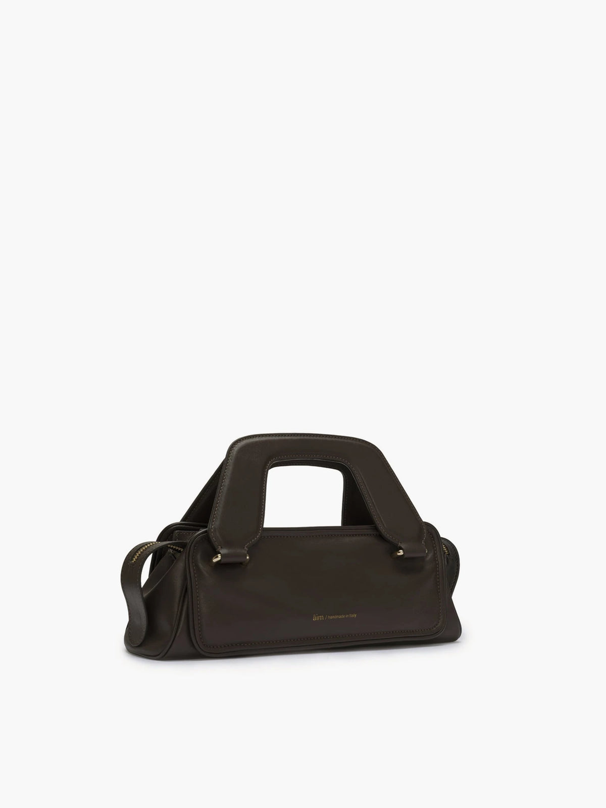 Soft Olivia Mini Espresso Bag - āim / Handmade in Italy