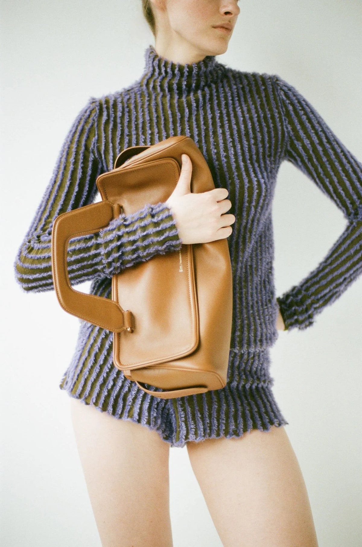 Soft Olivia Tobacco Bag - āim / Handmade in Italy